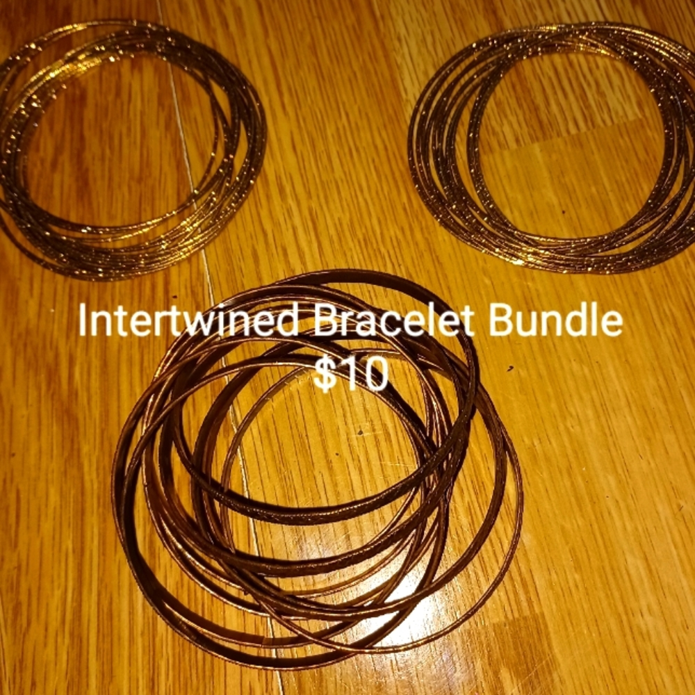 Intertwined Fashion Bracelets